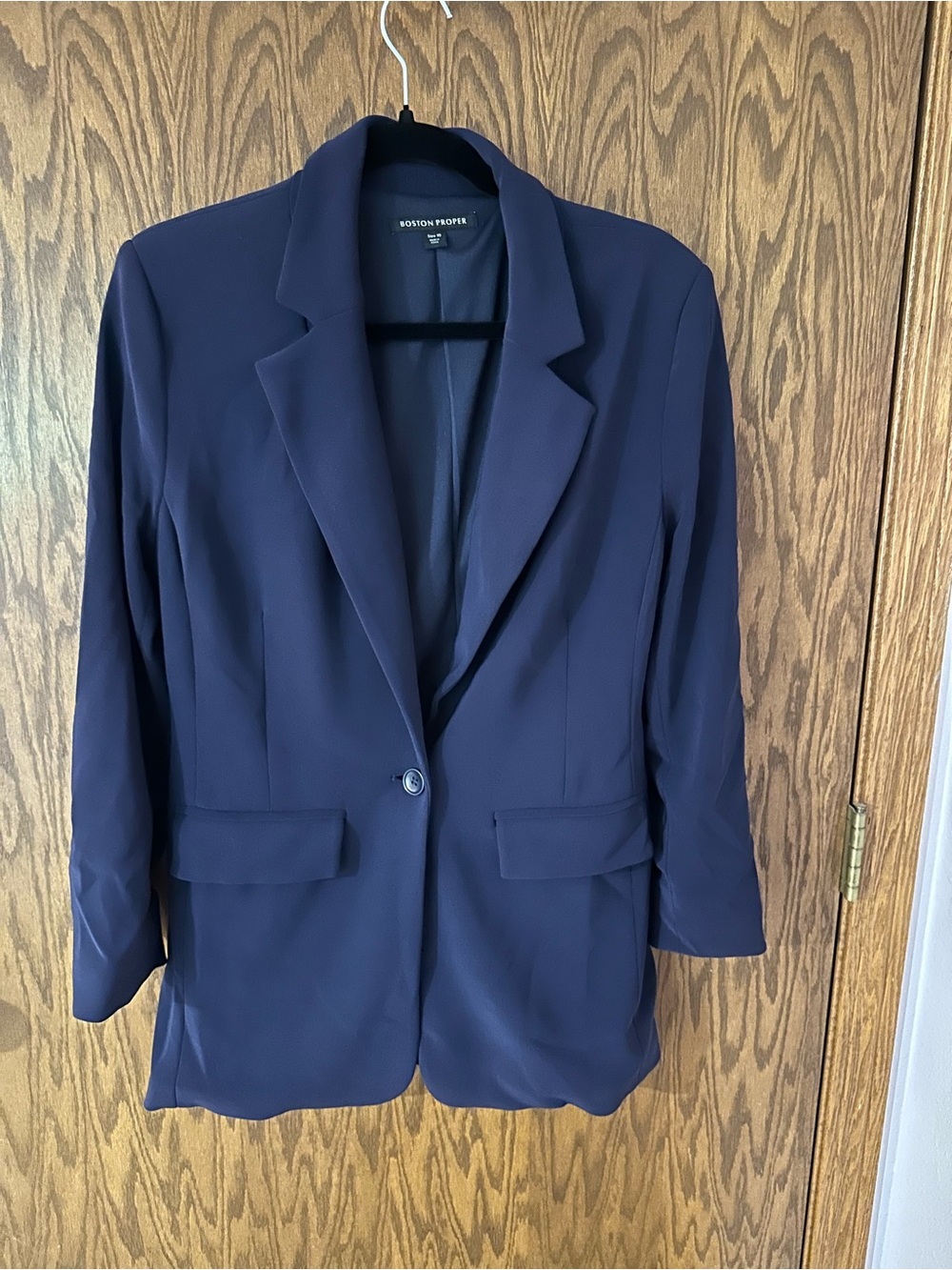 Boston Proper Navy Blazer Jacket